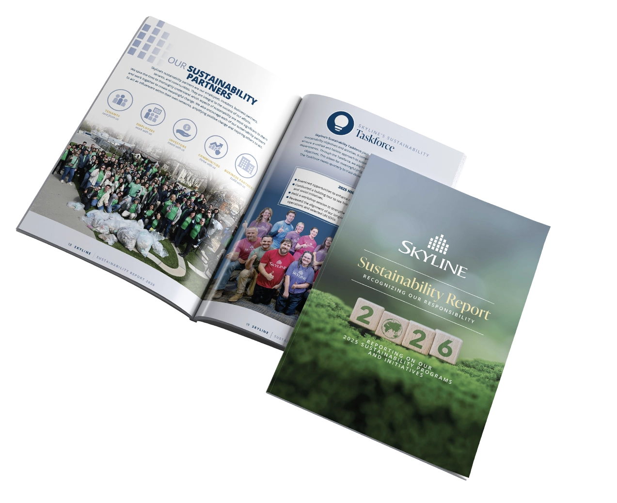 Skyline Sustainability 2026 Report cover image